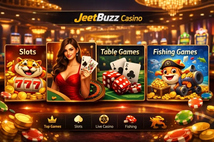 JeetBuzz বাংলাদেশ গেম লবি ইন্টারফেস