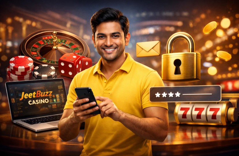 JeetBuzz বাংলাদেশ লগইন স্ক্রিন—ইউজারনেম/ইমেইল ও পাসওয়ার্ড ফিল্ড